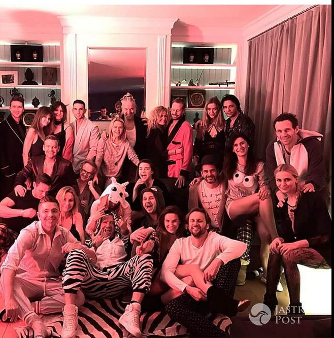 Piżama Party u Dawida Wolińskiego - Instagram