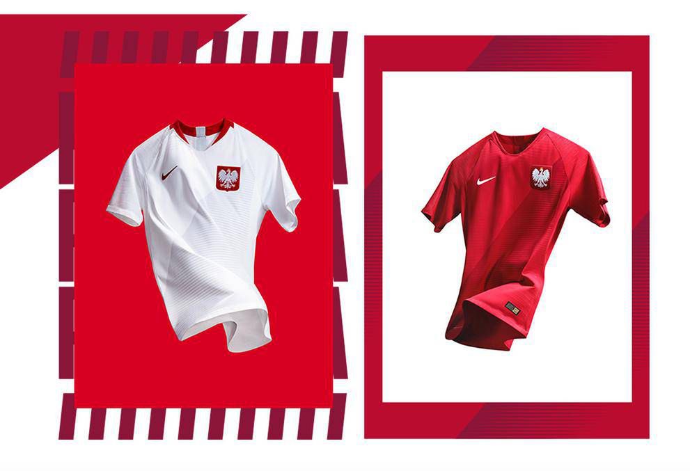 Koszulki reprezentacji Polski na Mundial 2018