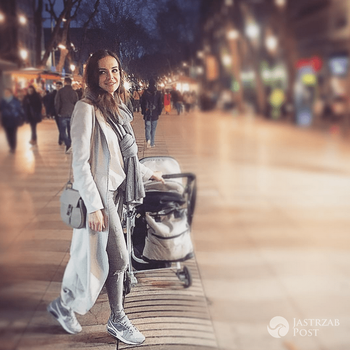 Anna Wendzikowska z córką w Barcelonie - Instagram