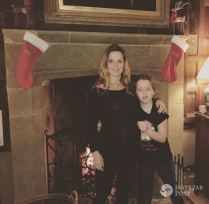 Geri Halliwell w ciąży - święta 2016