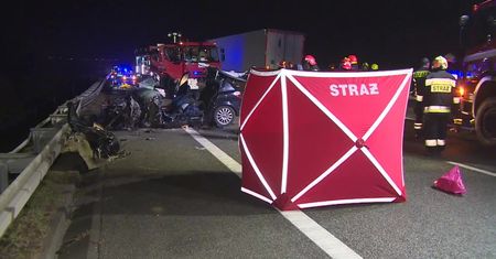 Tragiczny wypadek na ekspresówce koło Będzina