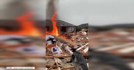 Potężny wybuch gazu w Christchurch. Sześć osób zostało rannych
