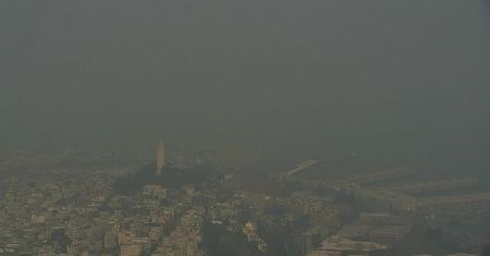 Zła jakość powietrza w Kalifornii po ogromnych pożarach. Wyłączono tradycyjne tramwaje linowe w San Francisco