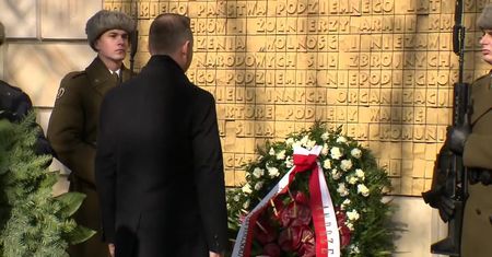Prezydent złożył wieńce w Dniu Pamięci Żołnierzy Wyklętych