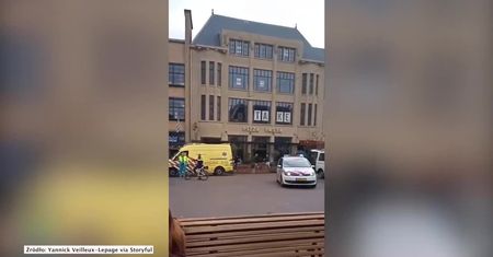 Atak nożownika w centrum Hagi. Dwie osoby trafiły do szpitala.
