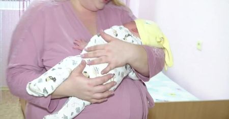 Noworodek-gigant przyszedł na świat w Żytomierzu. “Katarzyna Wielka” waży ponad 5 kg