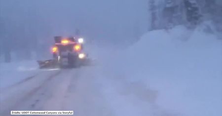Śnieżyce w USA. W stanie Utah spadło ponad pół metra białego puchu