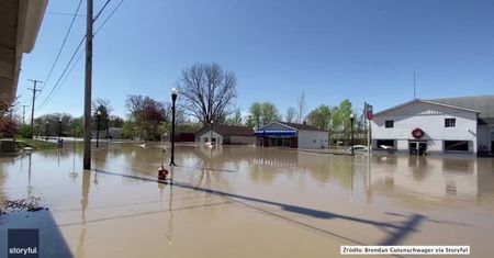 Michigan pod wodą. Powódź po przerwaniu tamy ze względu na ulewne deszcze