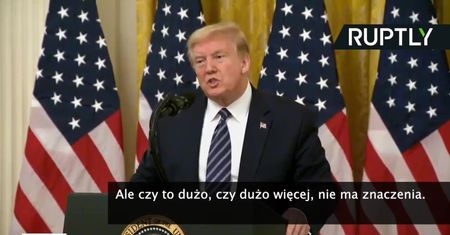 D. Trump przekonany o tym, że koronawirus pochodzi z laboratorium w Wuhanie