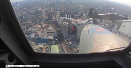 Spitfire’y i Hurricane’y ponownie nad Londynem. Uczczono 80. rocznicę Bitwy o Anglię