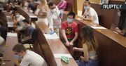 Pierwsze egzaminy na madryckim uniwersytecie od wybuchu epidemii