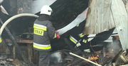 “Silny wiatr utrudniał akcję gaśniczą”. Pożar fabryki mebli w Wieruszowie
