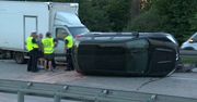Karambol na A4. “Kierowcy nie zachowali odpowiedniej odległości”