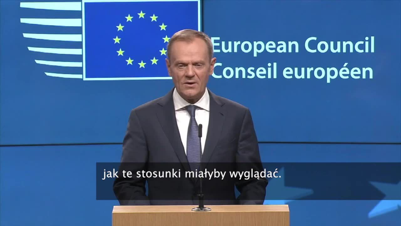 “Jesteśmy gotowi do rozmów, choć mamy swoje warunki.”. D. Tusk na temat okresu przejściowego dla W. Brytanii