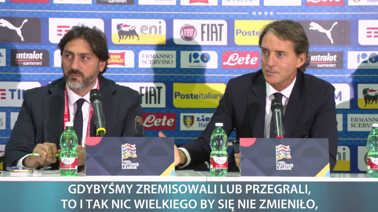 Włosi rzutem na taśmę pokonali Polaków. Mancini: Trzeba wierzyć w zwycięstwo do samego końca. Ja zdobyłem mistrzostwo Anglii w 95 minucie gry