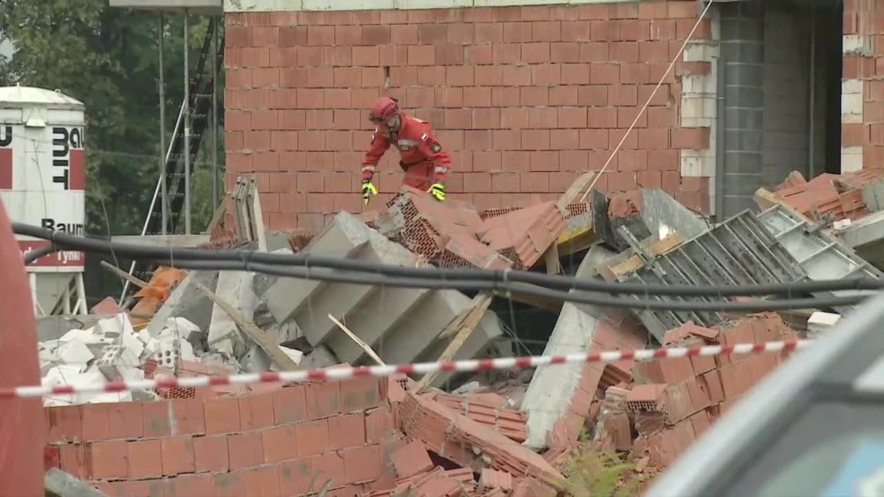 Wybuch przyczyną zawalenia się bloku w Bielsko-Białej. Policja bada przyczyny eksplozji