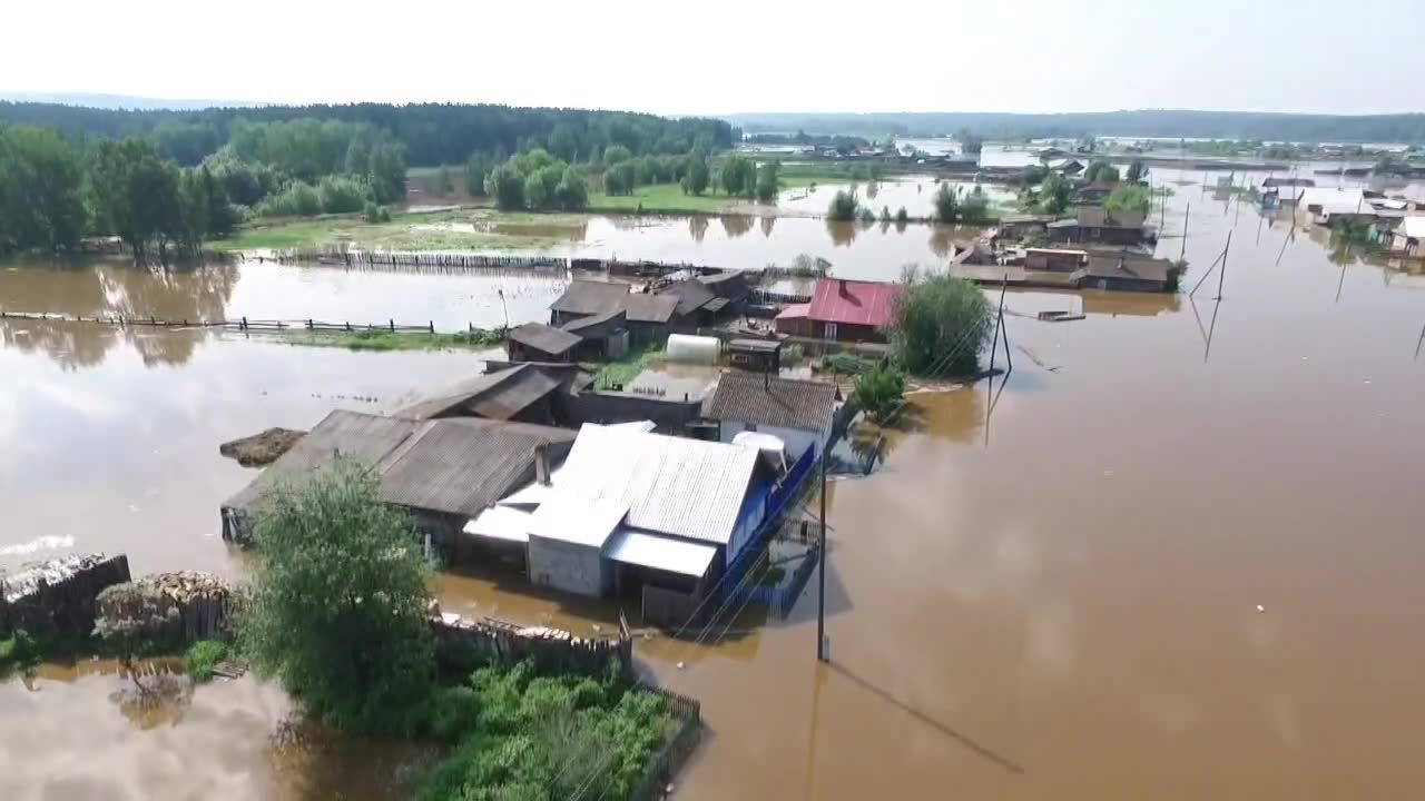 Powódź na Syberii. Setki osób musiały opuścić swoje domy