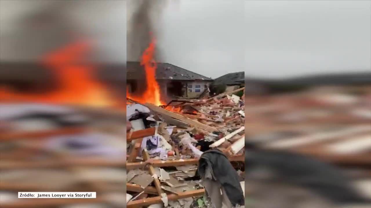 Potężny wybuch gazu w Christchurch. Sześć osób zostało rannych