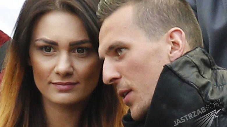 Arkadiusz Milik i Jessica Ziółek
Fot.akpa