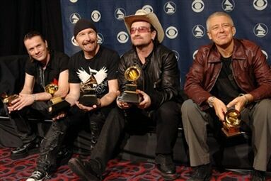 U2 i Mariah Carey triumfatorami nagród Grammy