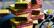 Wafelki z kremem czekoladowym z ciecierzycy i dżemem porzeczkowym. Nie tylko dla wegan