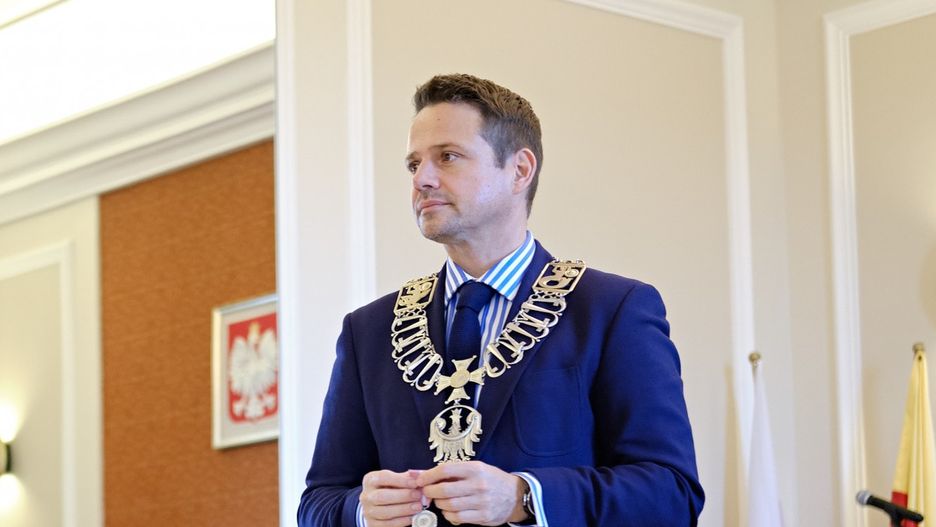 Prezydent Warszawy Rafał Trzaskowski.