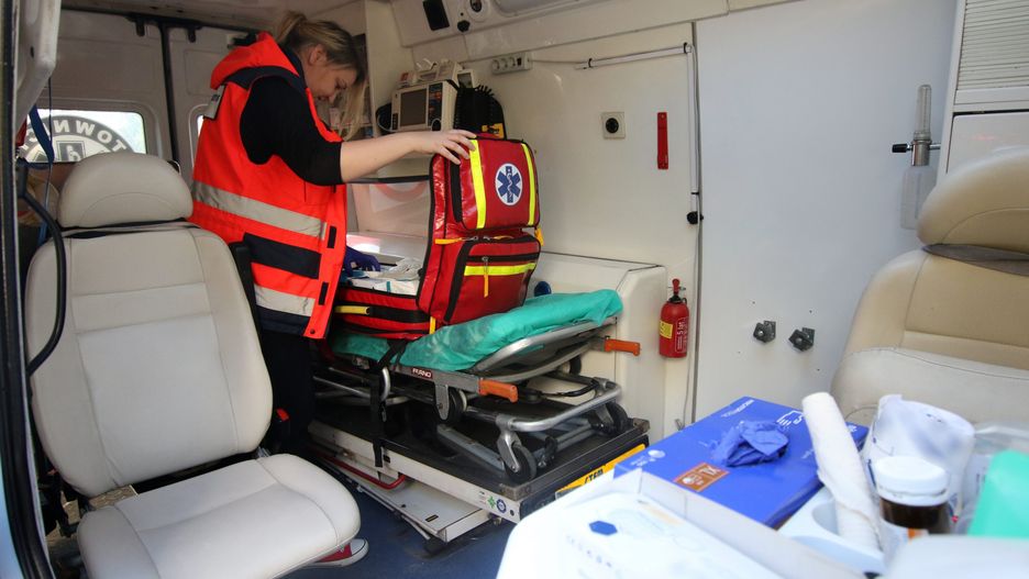 Wypadek na ul. Radiowej.