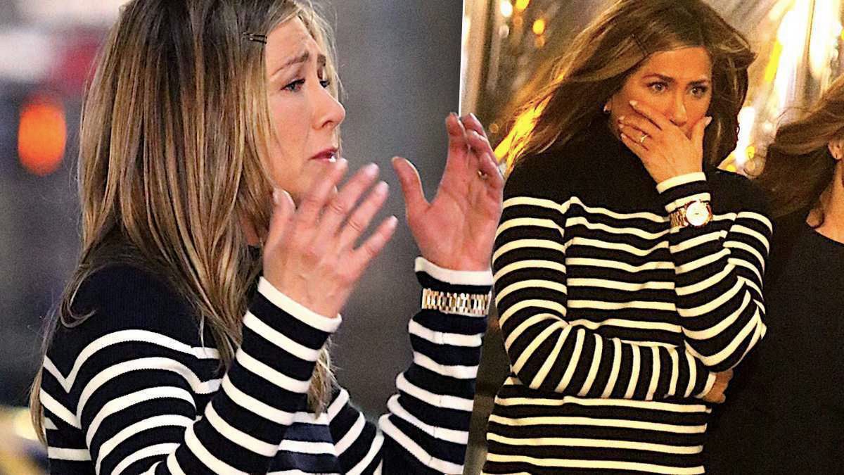 Jennifer Aniston wpadła w histerię na środku ulicy! Co się z nią stało?