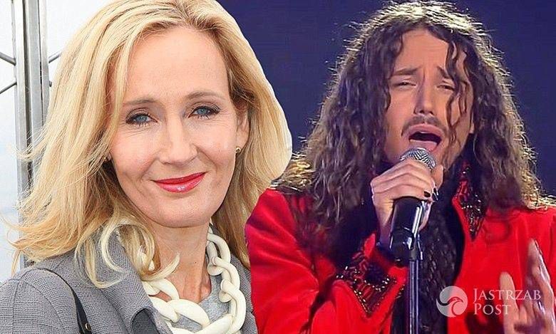 J.K Rowling zachwycona Michałem Szpakiem. Przyznała, że jej mąż wysłał na niego SMS!