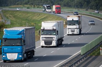 Nowy odcinek autostrady A1 nie dla ciężarówek. Na razie