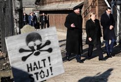 Angela Merkel i Mateusz Morawiecki w Auschwitz-Birkenau. Poruszające słowa