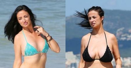 Chantelle Houghton, gwiazda brytyjskiego Big Brothera, zachwyca po usunięciu implantów piersi