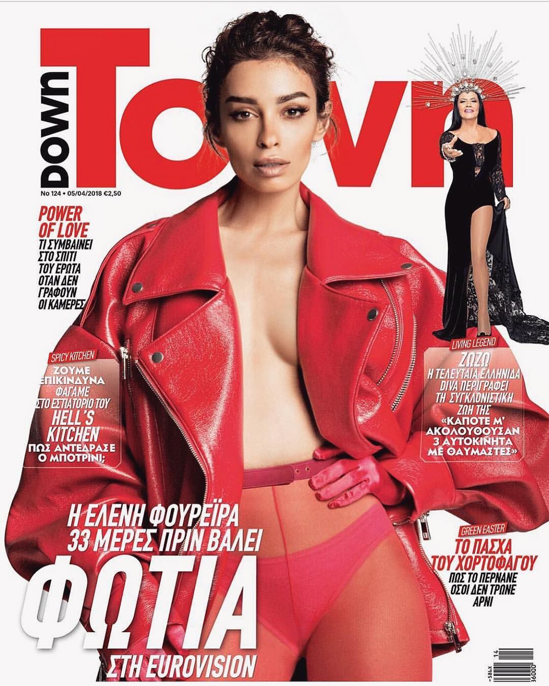 Eleni Foureira na Instagramie ma prawie pół miliona fanów