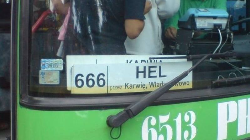 Diabelska linia 666 prosto na Hel