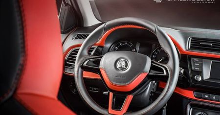 Skoda z wnętrzem lepszym niż w Bentleyu. Przerobili ją Polacy