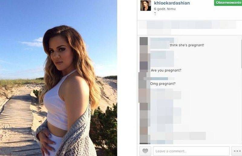 Khloe Kardashian w ciąży?