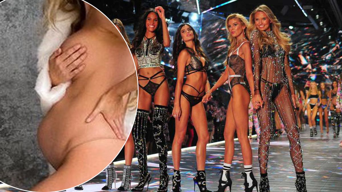 Aniołek Victoria's Secret w ciąży. Nowinę przekazała wraz ze zdjęciami z odważnej sesji ciążowej