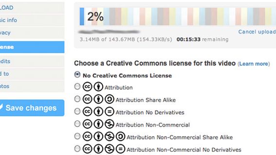 Vimeo wprowadza Creative Commons 1