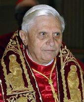 Benedykt XVI w stołówce dla ubogich