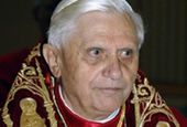 Benedykt XVI w stołówce dla ubogich