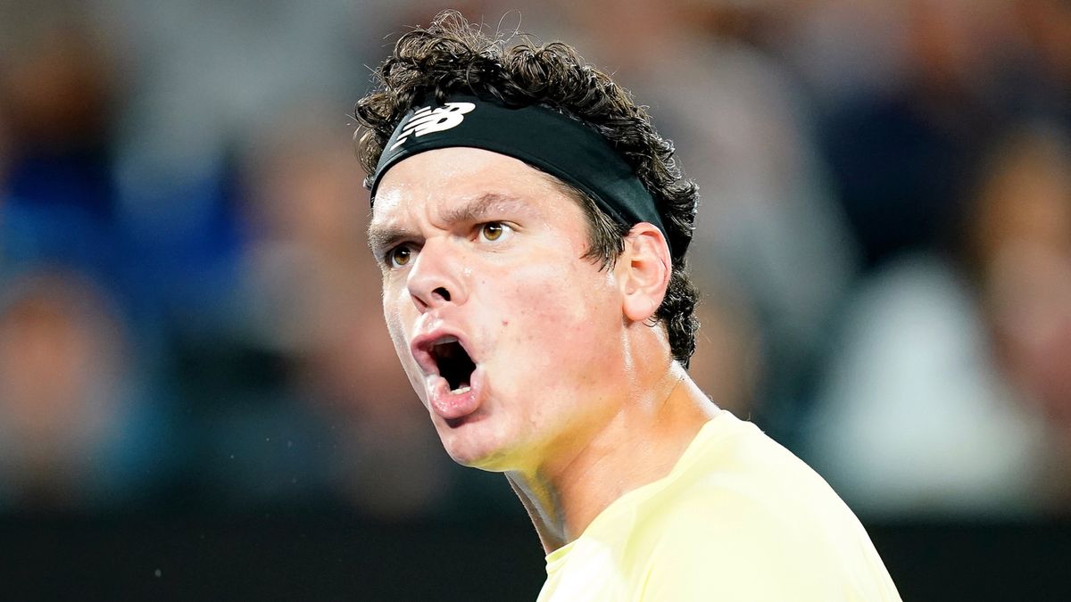 PAP/EPA / DAVE HUNT / Na zdjęciu: Milos Raonić