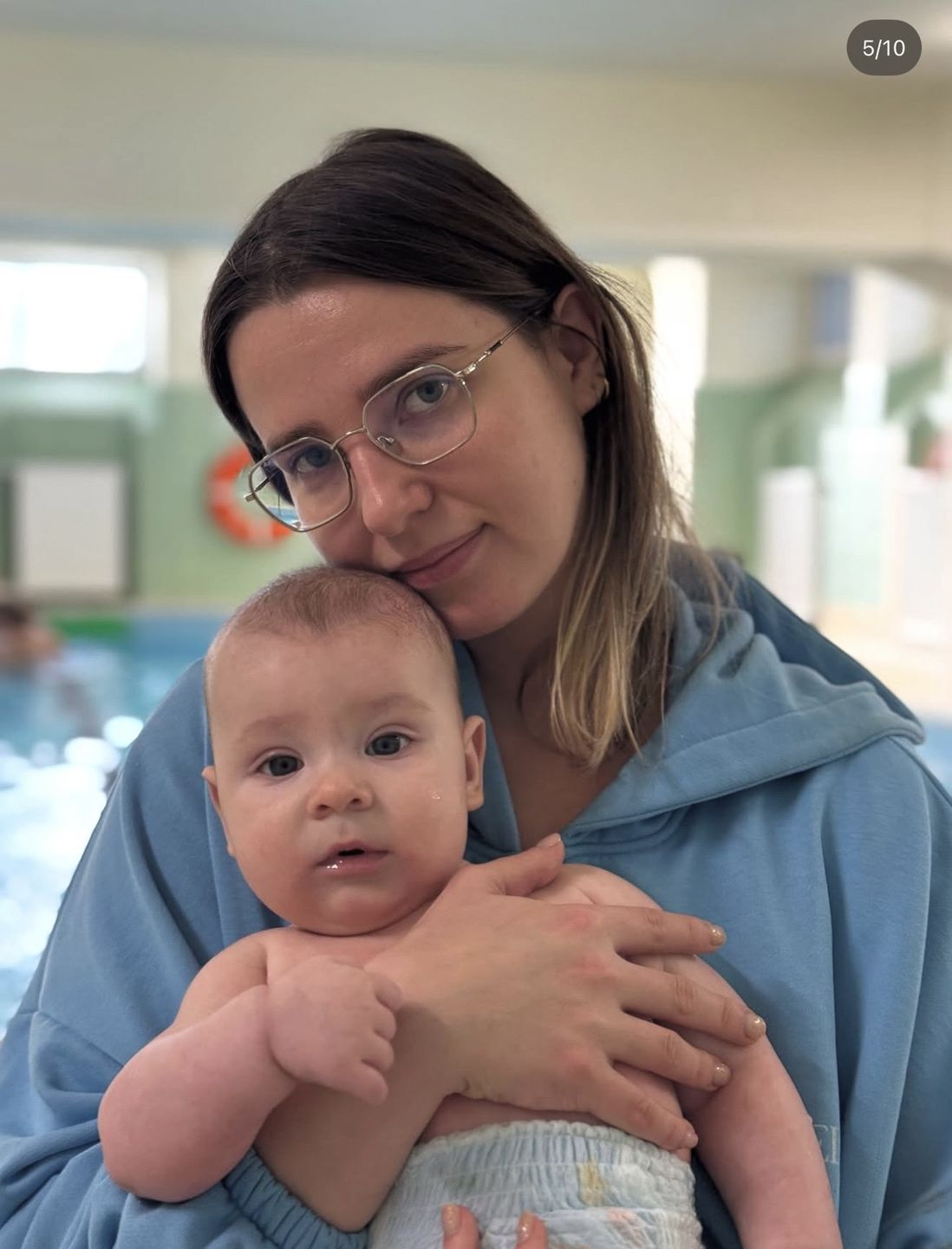 Daniel Martyniuk zabrał syna na basen