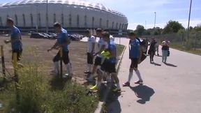 Pierwszy trening Lecha Poznań