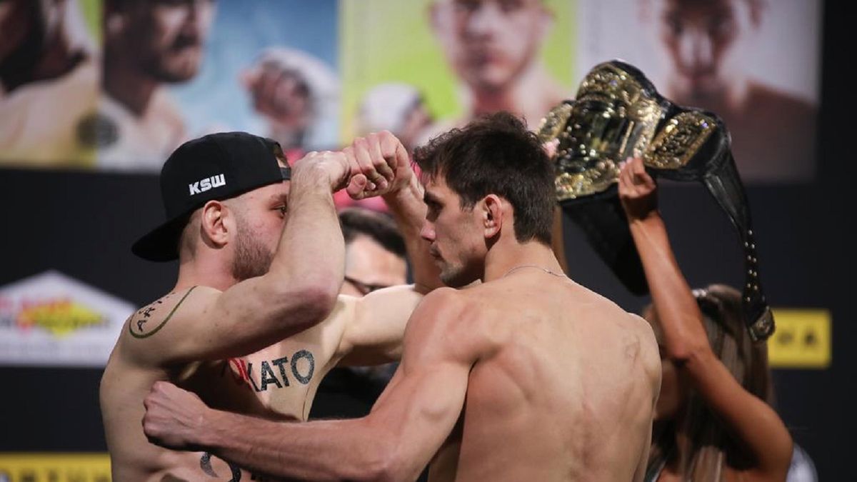 Materiały prasowe / kswmma.com / Na zdjęciu: Maciej Kazieczko i Marian Ziółkowski