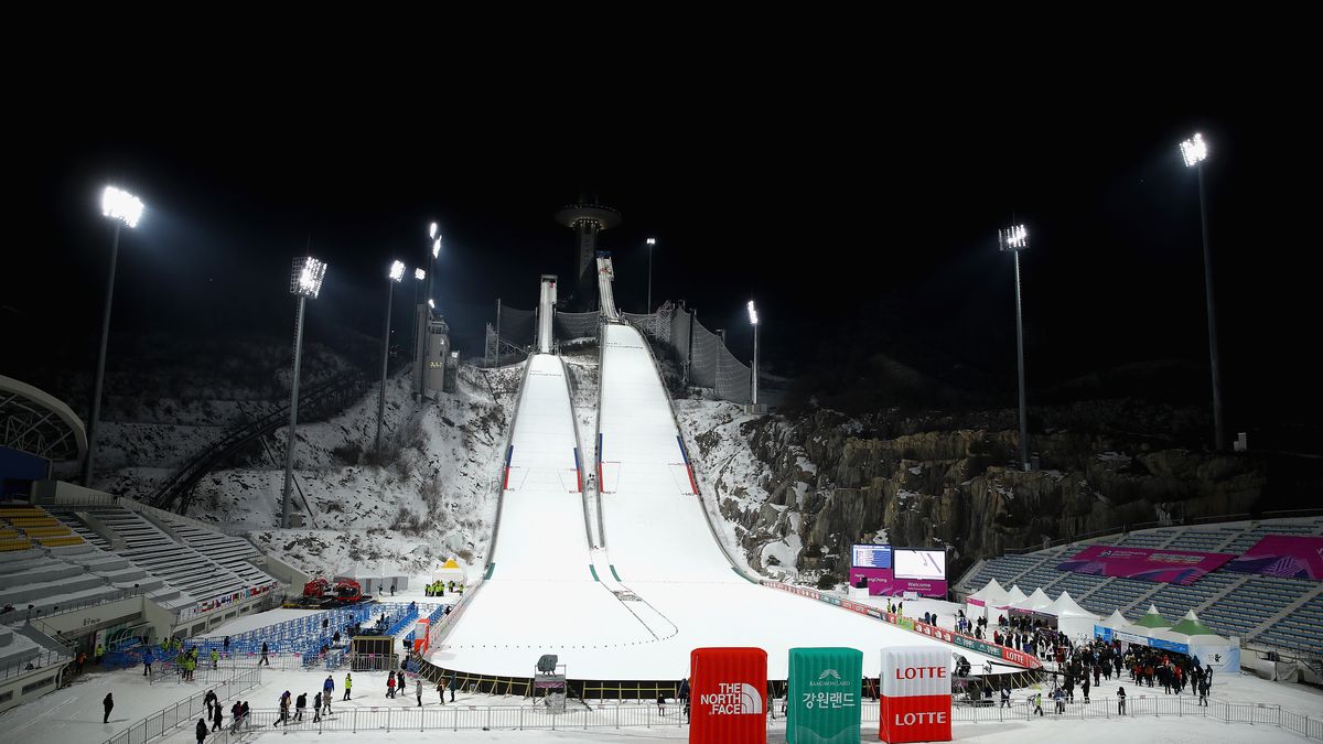 Zdjęcie okładkowe artykułu: Getty Images /  / Na zdjęciu: skocznie narciarskie w koreańskim Pjongczangu