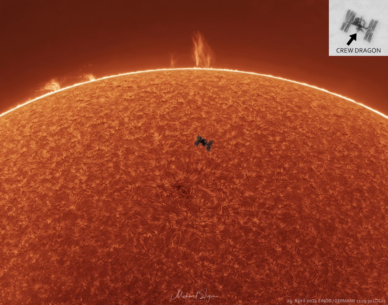 "Gwiezdne Wojny" w nieziemskim wydaniu. Oto doskonałe zdjęcie przelotu ISS na tle Słońca