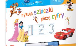 Disney Ucz się z nami. Disney Ucz się z nami. Rysuje szlaczki, piszę cyfry