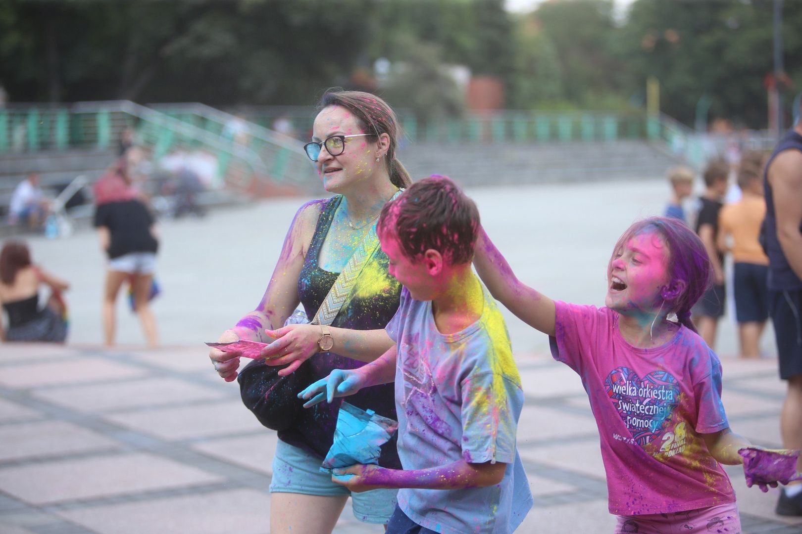 Festiwal Kolorów na Placu Krakowskim