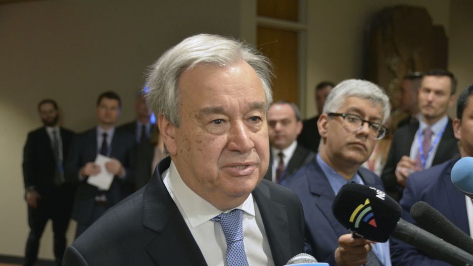 Sekretarz generalny ONZ Antonio Guterres