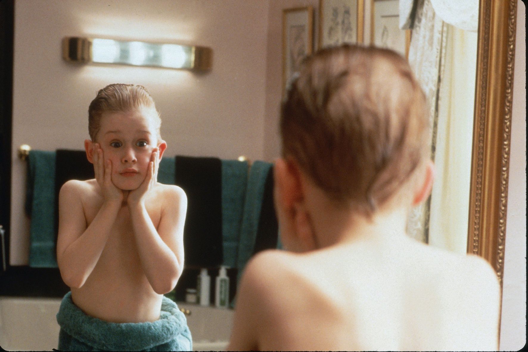 Scena z filmu "Kevin sam w domu"